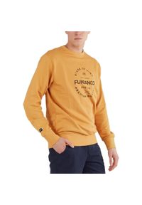 FUNDANGO - Bluza męska Fundango Warren. Kolor: żółty. Styl: sportowy