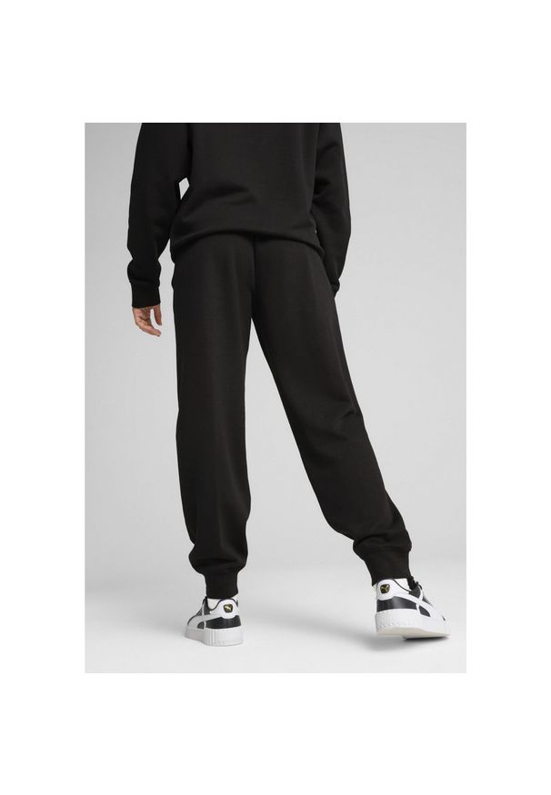 Puma - Damskie spodnie dresowe ESS NATURE 2.0 Comfort PUMA Black. Kolor: czarny. Materiał: dresówka
