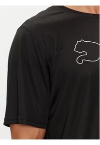 Puma Koszulka techniczna Performance Cat Tee 520315 Czarny Regular Fit. Kolor: czarny. Materiał: syntetyk #3