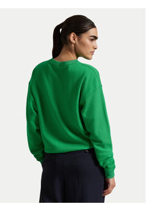 Polo Ralph Lauren Bluza 211935582013 Zielony Regular Fit. Typ kołnierza: polo. Kolor: zielony. Materiał: bawełna