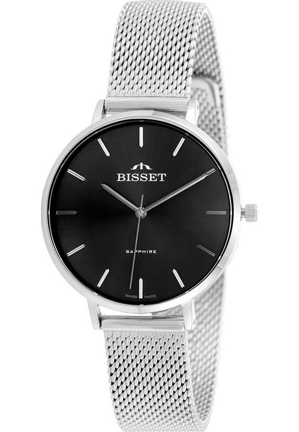 Zegarek Bisset Zegarek damski Bisset BIS110 srebrny. Kolor: srebrny