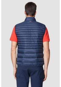 Aeronautica Militare - AERONAUTICA MILITARE Granatowy bezrękawnik Ultralight Quilted Vest. Kolor: niebieski. Długość rękawa: bez rękawów #5