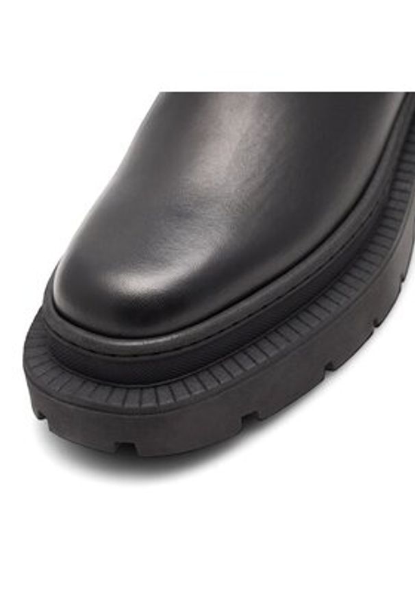 Gino Rossi Botki 222FW106 Czarny. Kolor: czarny. Materiał: materiał