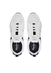 Pepe Jeans Sneakersy Dublin Brand PMS40009 Biały. Kolor: biały. Materiał: materiał #5