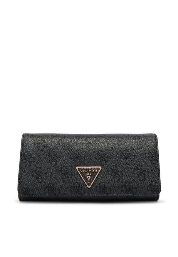 Guess Portfel SWSG74 59155 Czarny. Kolor: czarny. Materiał: skóra