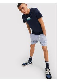 Jack & Jones - Jack&Jones Szorty materiałowe Sky 12210139 Błękitny Regular Fit. Kolor: niebieski. Materiał: bawełna