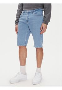 Tommy Jeans Szorty jeansowe Ryan DM0DM21852 Niebieski Slim Fit. Kolor: niebieski. Materiał: bawełna #1