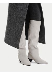 Badura Kowbojki EO-APRIL-123433 Szary. Kolor: szary. Materiał: skóra, zamsz #5