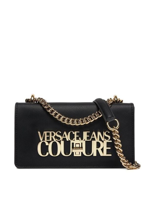 Versace Jeans Couture Torebka 75VA4BL1 Czarny. Kolor: czarny. Materiał: skórzane