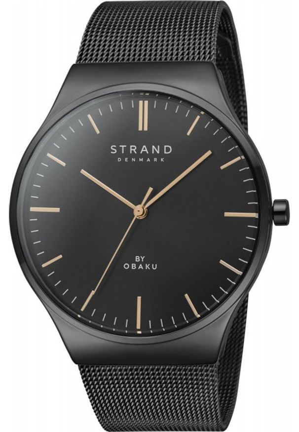Zegarek Strand Zegarek damski Strand S717LXBBMB czarny. Kolor: czarny
