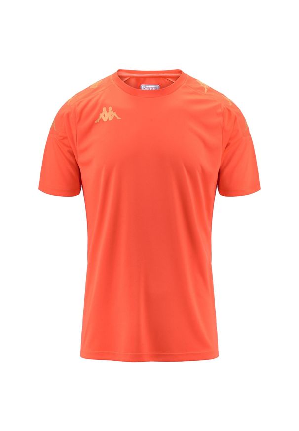 Koszulka Kappa Gianto. Kolor: wielokolorowy, żółty, pomarańczowy