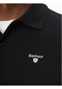 Barbour Polo Original Sports MML0358BK31 Czarny Tailored Fit. Typ kołnierza: polo. Kolor: czarny. Materiał: bawełna