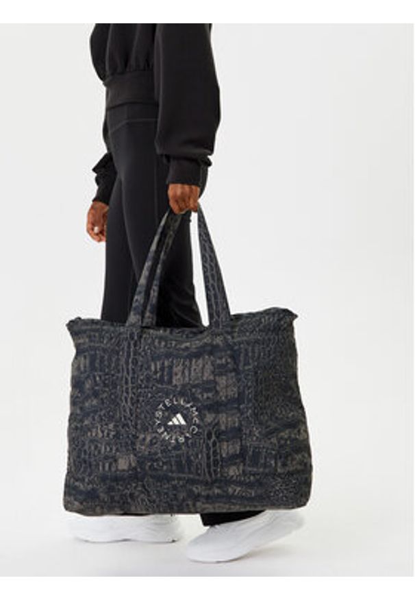 Adidas by Stella McCartney - adidas by Stella McCartney Torba Packable JM8501 Szary. Kolor: szary. Materiał: materiał