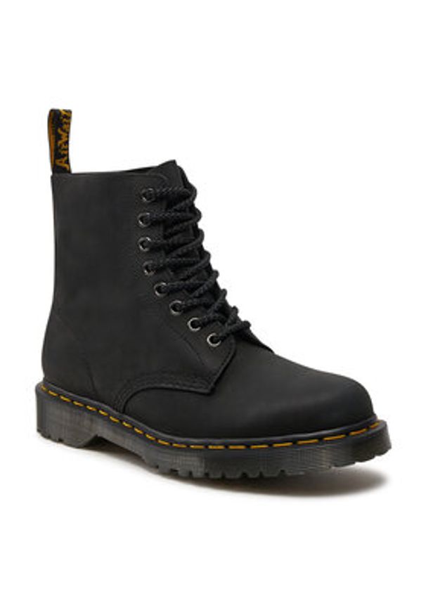 Dr. Martens Glany 1460 Pascal Waxed 30666001 Czarny. Kolor: czarny. Materiał: skóra