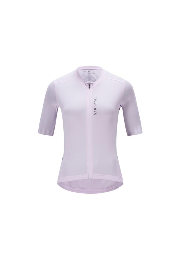 VAN RYSEL - Koszulka rowerowa szosowa Van Rysel Racer 2. Kolor: fioletowy. Materiał: poliester, materiał, elastan. Sport: kolarstwo