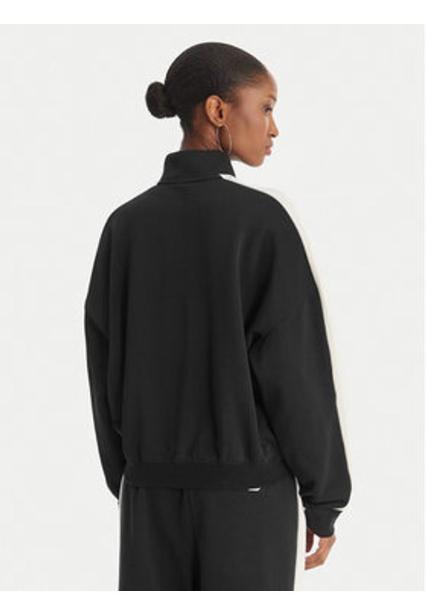 Juicy Couture Bluza College JCSAS126401 Czarny Relaxed Fit. Kolor: czarny. Materiał: bawełna