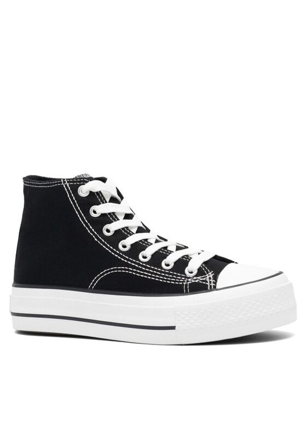 Sprandi Sneakersy WP40-21204LYY Czarny. Kolor: czarny. Materiał: materiał