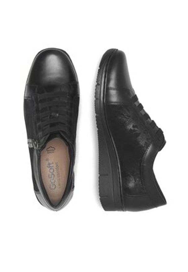 Go Soft Półbuty WI23-REBECA-20 Czarny. Kolor: czarny. Materiał: skóra