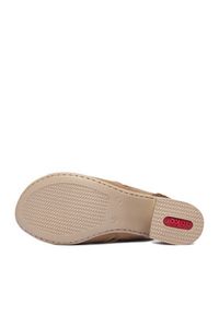 Rieker Sandały CEO-64678-62 Beżowy ciemny. Kolor: beżowy. Materiał: skóra #3