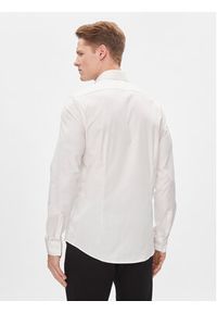Calvin Klein Koszula K10K112301 Biały Slim Fit. Kolor: biały. Materiał: bawełna #6