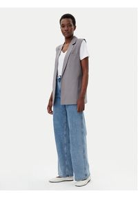 only - ONLY Kamizelka Marine 15338353 Szary Straight Fit. Kolor: szary. Materiał: syntetyk. Styl: marine #3