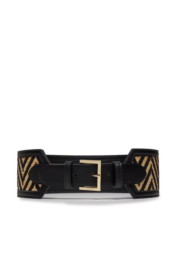 Guess Pasek na talię Noelle BW9125 P4280 Czarny. Kolor: czarny