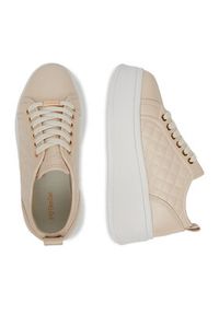 DeeZee Sneakersy AM25237 Beżowy. Kolor: beżowy. Materiał: skóra #3