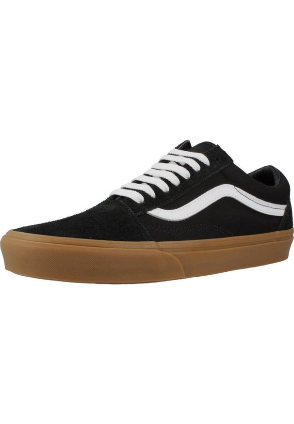 Buty Dorosły Vans Old Skool czarny. Kolor: czarny. Materiał: zamsz, materiał. Model: Vans Old Skool