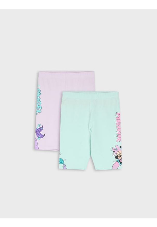 Sinsay - Bawełniane kolarki 2 pack Minnie and Angel - wielobarwny. Materiał: bawełna