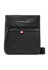 TOMMY HILFIGER - Tommy Hilfiger Saszetka Essential Pu Mini Crossover AM0AM09505 Czarny. Kolor: czarny. Materiał: skóra #4