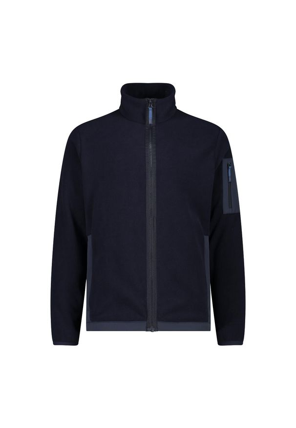 Bluza męska turystyczna CMP 34H0787. Kolor: niebieski. Styl: sportowy. Sport: turystyka piesza