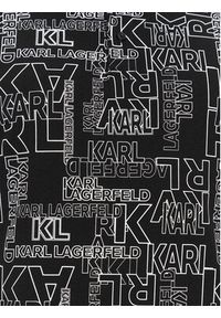 Karl Lagerfeld - KARL LAGERFELD Polo 745082 541224 Czarny Regular Fit. Typ kołnierza: polo. Kolor: czarny. Materiał: bawełna #5