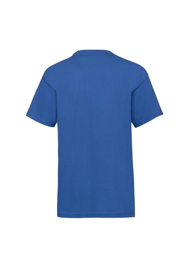 FRUIT OF THE LOOM - Koszulka Dziecięca Valueweight Plain T-shirt. Kolor: niebieski