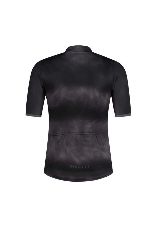 ROGELLI - Koszulka rowerowa męska Rogelli TIE DYE. Kolor: wielokolorowy, czarny, szary