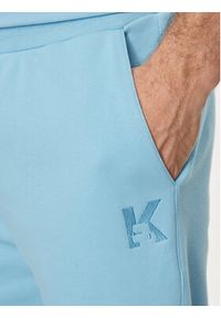 Karl Lagerfeld - KARL LAGERFELD Szorty sportowe 705889 542900 Błękitny Regular Fit. Kolor: niebieski. Materiał: bawełna. Styl: sportowy