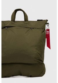 Alpha Industries torba kolor zielony. Kolor: zielony #7