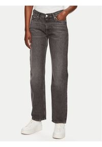 Calvin Klein Jeans Jeansy J20J223641 Szary Straight Fit. Kolor: szary