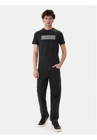 Armani Exchange T-Shirt XM002472 AF10356 UB101 Granatowy Slim Fit. Kolor: niebieski. Materiał: bawełna #4