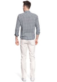 Lee - LEE RIDER MĘSKIE SPODNIE JEANSOWE WHITE SAND L701LB15 112117560 #6