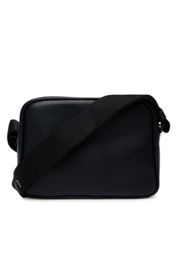 Calvin Klein Saszetka Webbing Strap Camera Bag LV04D3129G Czarny. Kolor: czarny. Materiał: skóra