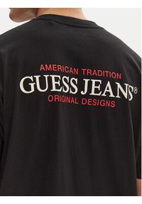 Guess Jeans T-Shirt M4BI75 K8FQ4 Czarny Oversize. Kolor: czarny. Materiał: bawełna #4