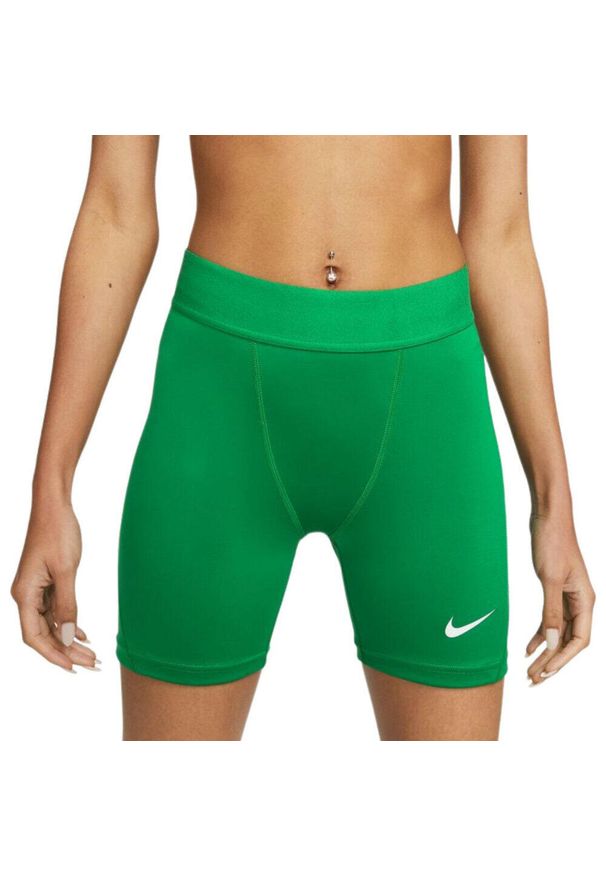 Spodenki damskie treningowe Nike DF Strike NP Short. Kolor: zielony