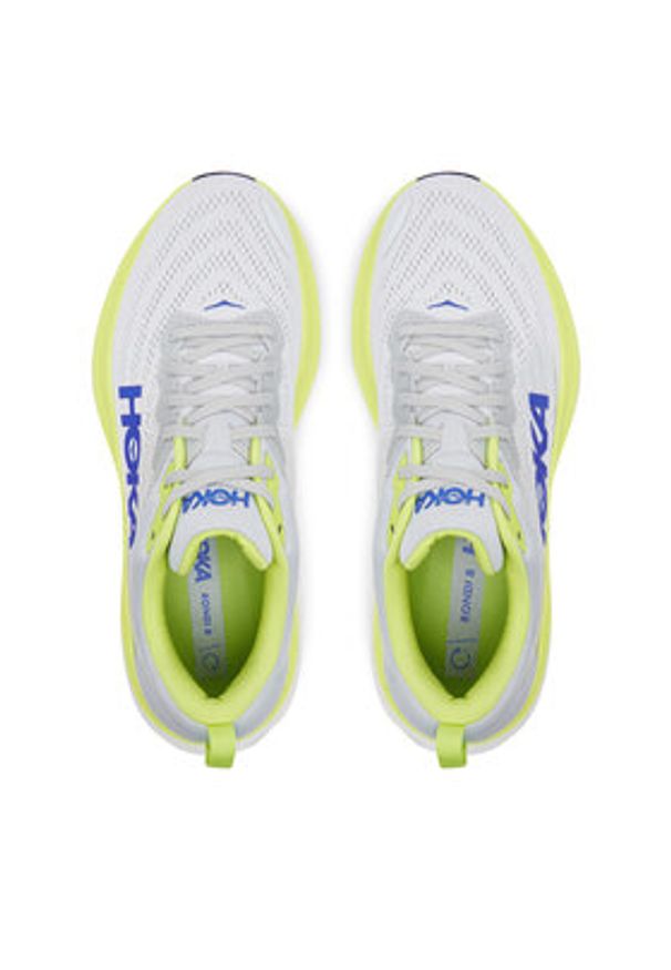 HOKA - Hoka Buty do biegania Bondi 8 1123202 Szary. Kolor: szary. Materiał: materiał