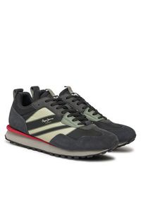 Pepe Jeans Sneakersy PMS60025 Czarny. Kolor: czarny. Materiał: materiał #5
