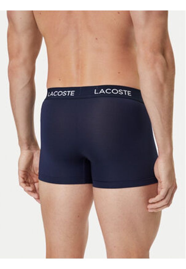 Lacoste Komplet 3 par bokserek 5H2394 Kolorowy. Materiał: syntetyk. Wzór: kolorowy