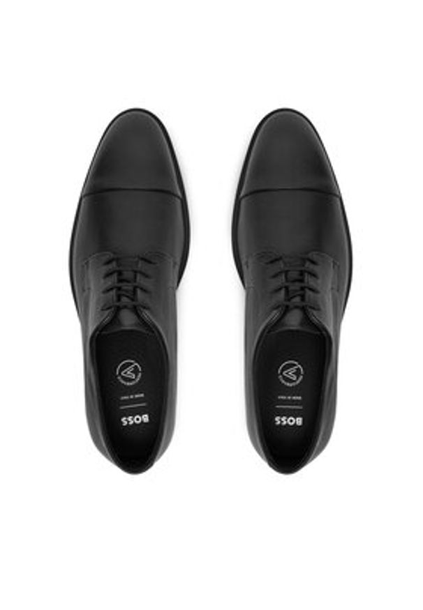 BOSS Półbuty P-Winslow 50549686 Czarny. Kolor: czarny. Materiał: skóra