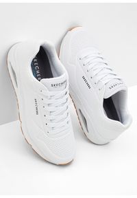 bonprix - Sneakersy Skechers z pianką memory. Kolor: biały #2