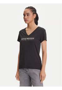 Emporio Armani Underwear T-Shirt EW000409 AF10881 UC001 Czarny Regular Fit. Kolor: czarny. Materiał: bawełna