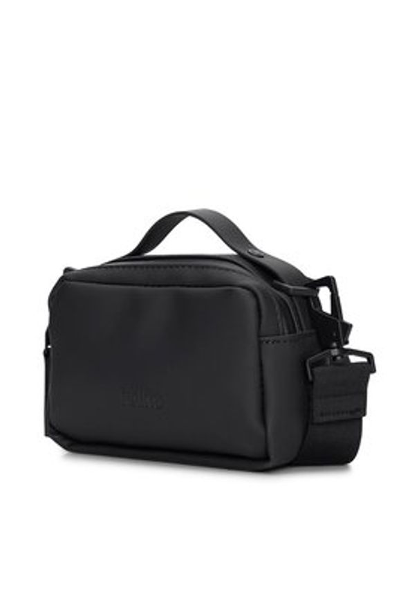 Rains Saszetka Box Bag Micro W3 14120 Czarny. Kolor: czarny. Materiał: materiał