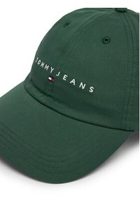 TOMMY HILFIGER - Tommy Hilfiger Czapka z daszkiem Linear AM0AM14198 Zielony. Kolor: zielony. Materiał: bawełna #2